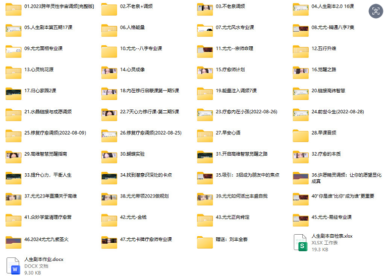 图片[2]-尤尤《47套课程合集》下载-恋爱技巧