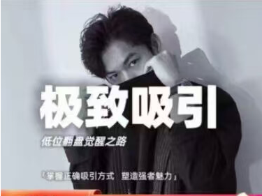 李大魔【典藏课】极致吸引男性内在光环与高阶吸引力心法社交直觉与存在感修炼-恋爱技巧