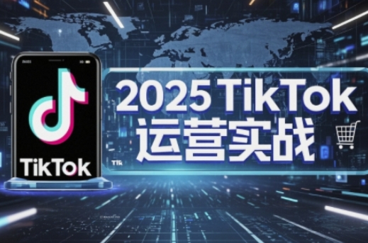 2025TikTok电商运营，掌握TikTok店铺运营核心技巧，实现低成本高转化网赚项目-副业赚钱-互联网创业-资源整合小白搞钱网,分享免费网赚项目,网创资源,视频教程,网络资源的休闲小站