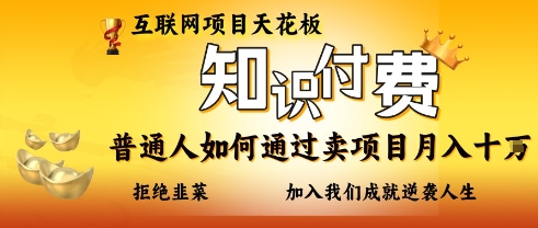 互联网项目天花板，知付付费项目，普通人如何通过卖项目月入十个，拒绝韭菜【揭秘】网赚项目-副业赚钱-互联网创业-资源整合小白搞钱网,分享免费网赚项目,网创资源,视频教程,网络资源的休闲小站