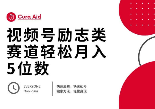 视频号励志类赛道快速涨粉500+，快速起号，轻松变现月入过W网赚项目-副业赚钱-互联网创业-资源整合小白搞钱网,分享免费网赚项目,网创资源,视频教程,网络资源的休闲小站