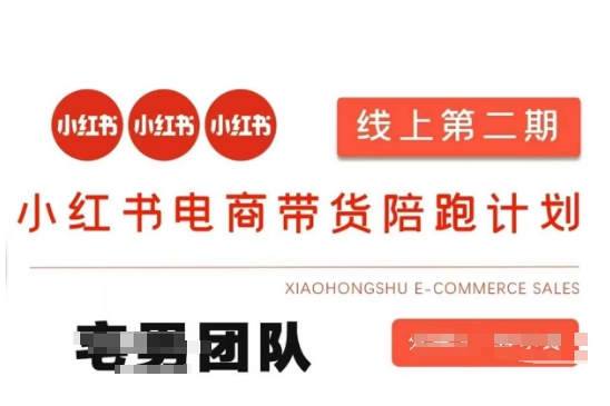 小红书电商带货课2期，月利润20个的小红书电商的有货源，无货源，虚拟产品，付费投流等整套玩法网赚项目-副业赚钱-互联网创业-资源整合小白搞钱网,分享免费网赚项目,网创资源,视频教程,网络资源的休闲小站